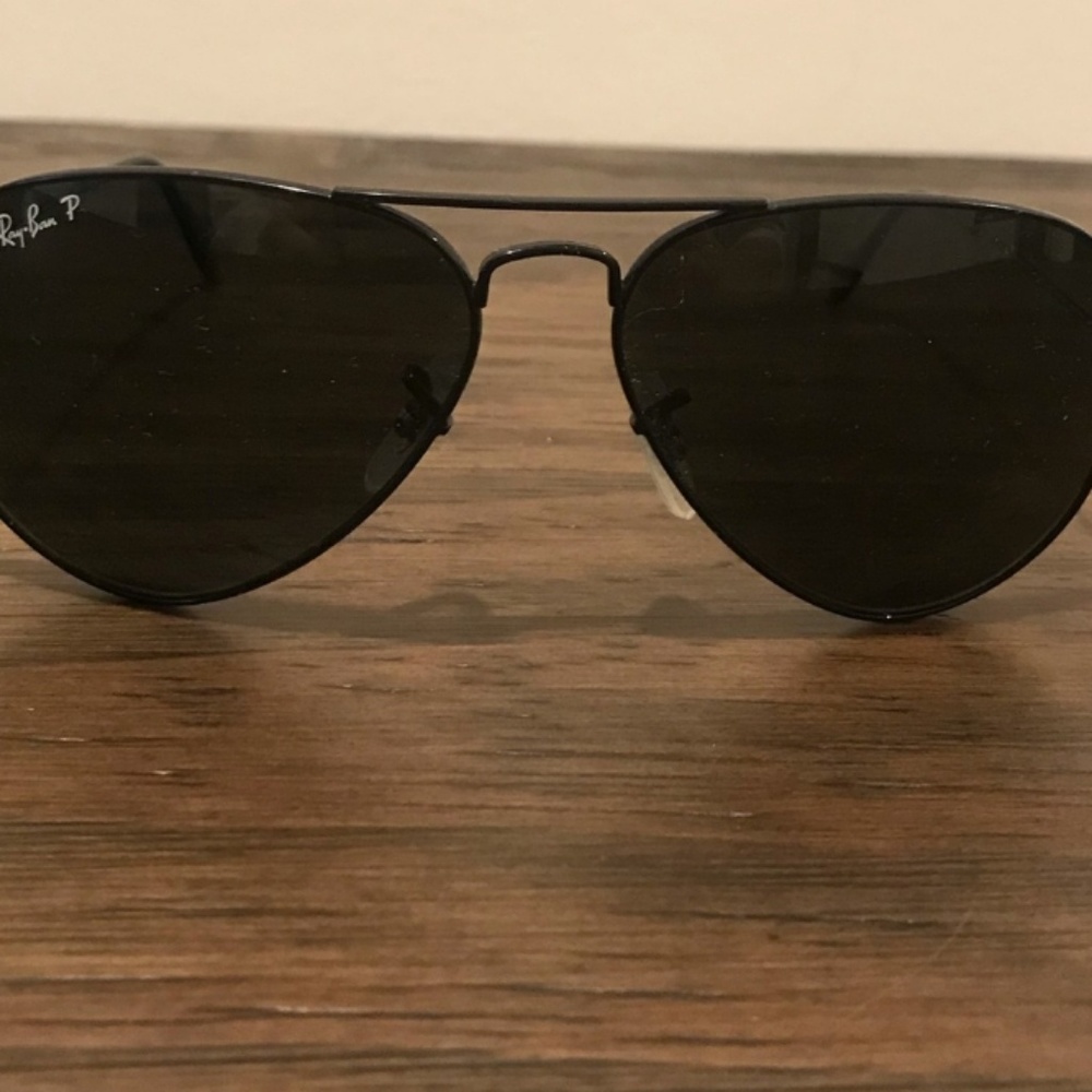 Authentic Unisex Ray Bans Polarized 58mm
